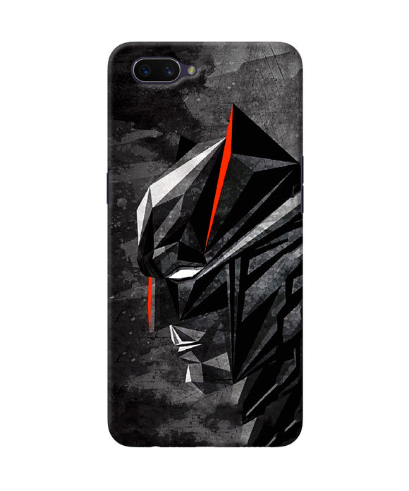 Batman Black Side Face Oppo A3s Back Cover