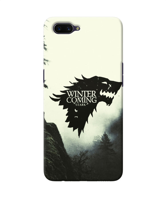 Winter Coming Stark Oppo A3s Back Cover