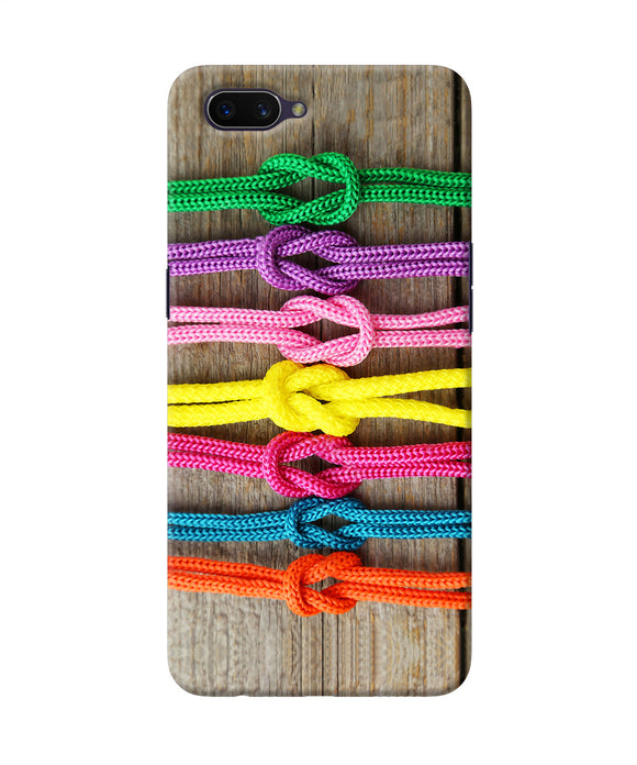 Colorful Shoelace Oppo A3s Back Cover