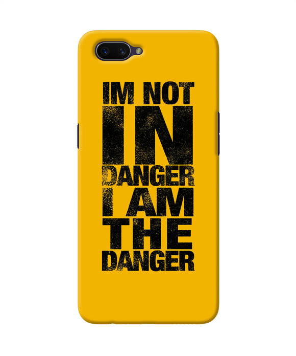 Im Not In Danger Quote Oppo A3s Back Cover