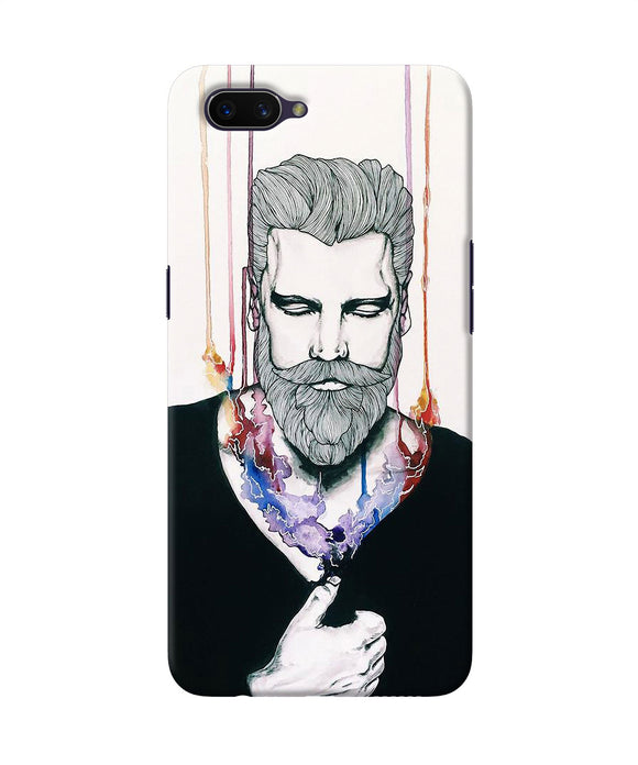 Beard Man Character Oppo A3s Back Cover