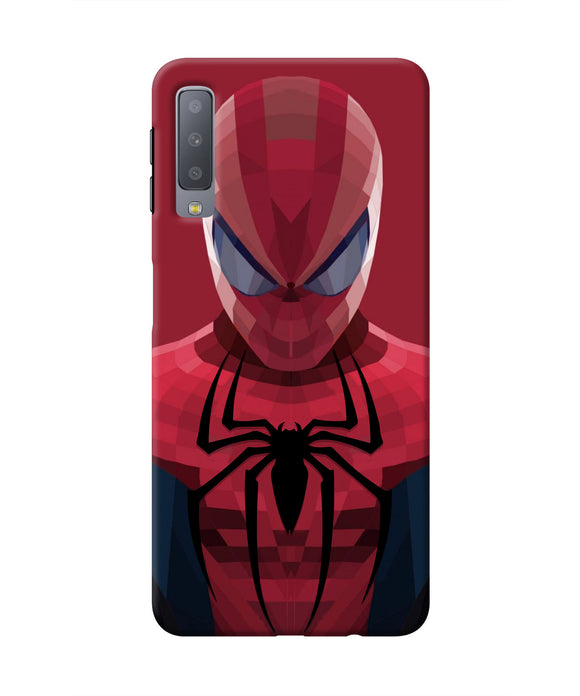 Spiderman Art Samsung A7 Real 4D Back Cover