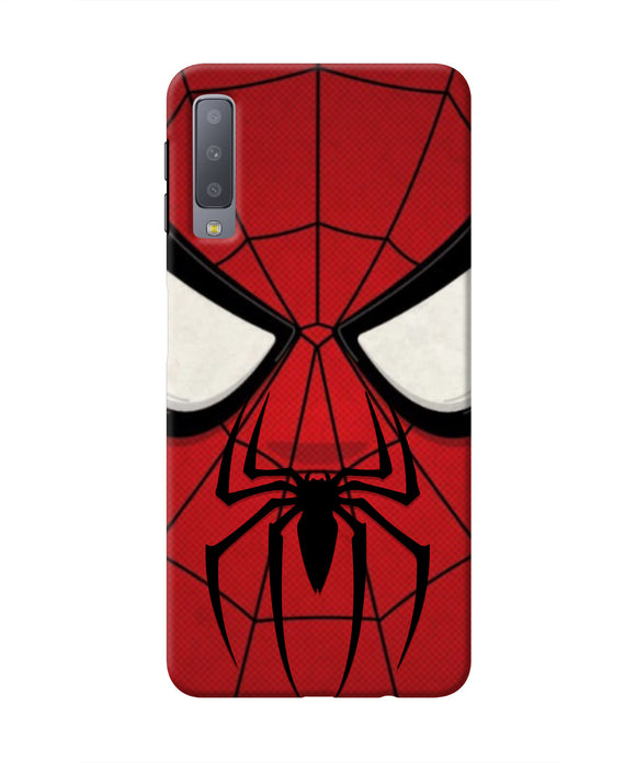 Spiderman Face Samsung A7 Real 4D Back Cover