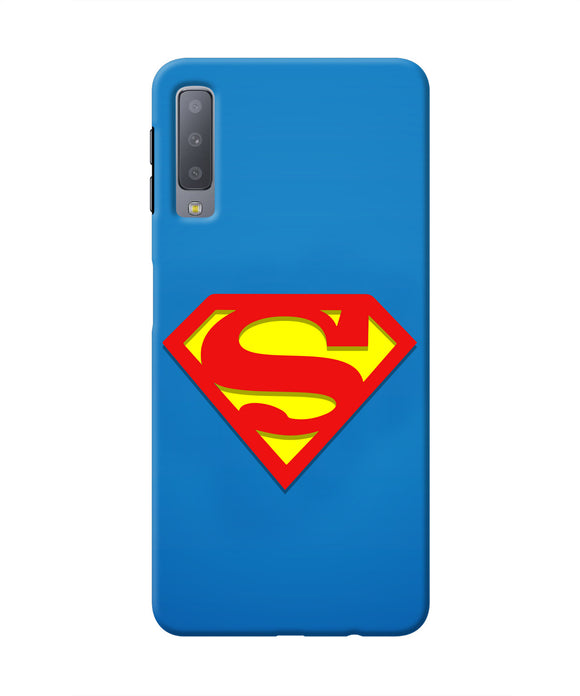 Superman Blue Samsung A7 Real 4D Back Cover