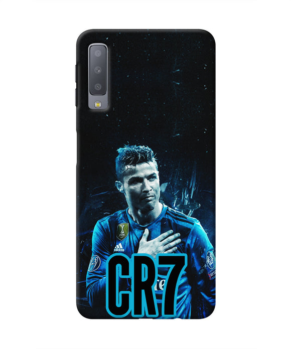 Christiano Ronaldo Blue Samsung A7 Real 4D Back Cover