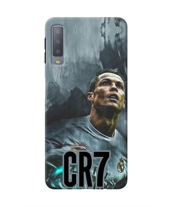 Christiano Ronaldo Grey Samsung A7 Real 4D Back Cover