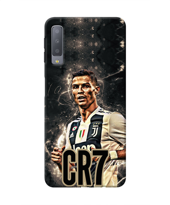 CR7 Dark Samsung A7 Real 4D Back Cover
