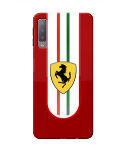 Ferrari Art Samsung A7 Real 4D Back Cover