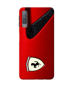 Ferrari Hood Samsung A7 Real 4D Back Cover