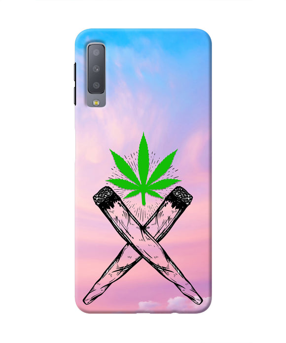 Weed Dreamy Samsung A7 Real 4D Back Cover