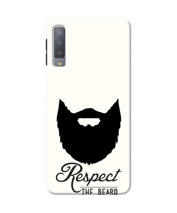 Respect the Beard Samsung A7 Real 4D Back Cover