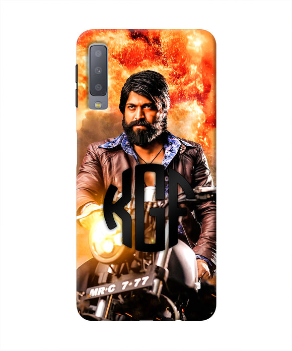 Rocky Bhai on Bike Samsung A7 Real 4D Back Cover