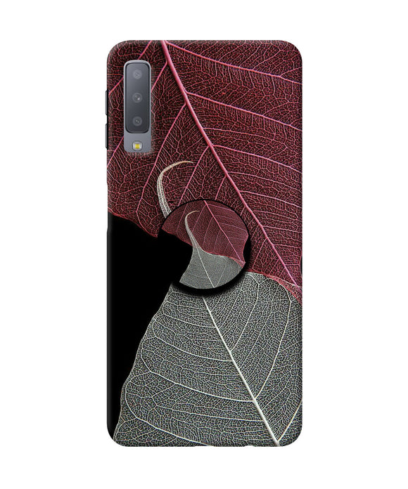 Leaf Pattern Samsung A7 Pop Case