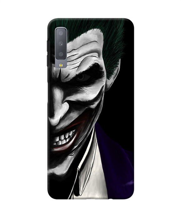 The Joker Black Samsung A7 Back Cover