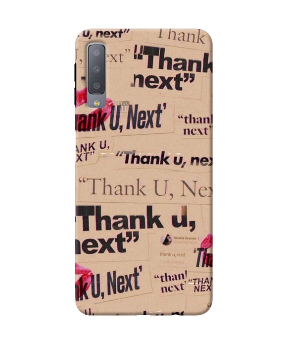 Thank You Next Samsung A7 Back Cover
