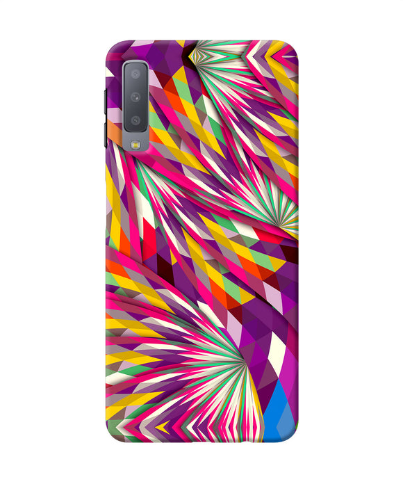 Abstract Colorful Print Samsung A7 Back Cover