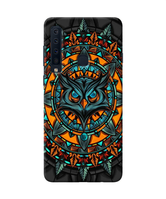 Angry Owl Art Samsung A9 Back Cover
