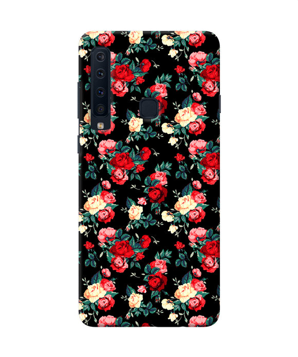 Rose Pattern Samsung A9 Back Cover