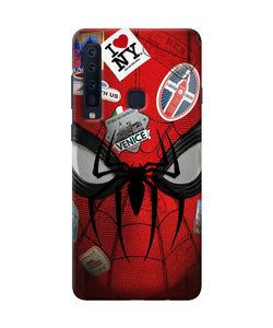 Spiderman Far from Home Samsung A9 Real 4D Back Cover