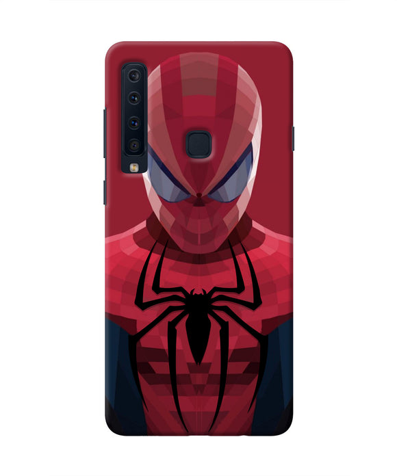 Spiderman Art Samsung A9 Real 4D Back Cover