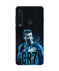 Christiano Ronaldo Blue Samsung A9 Real 4D Back Cover