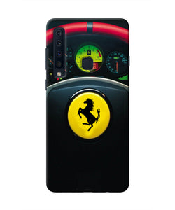 Ferrari Steeriing Wheel Samsung A9 Real 4D Back Cover