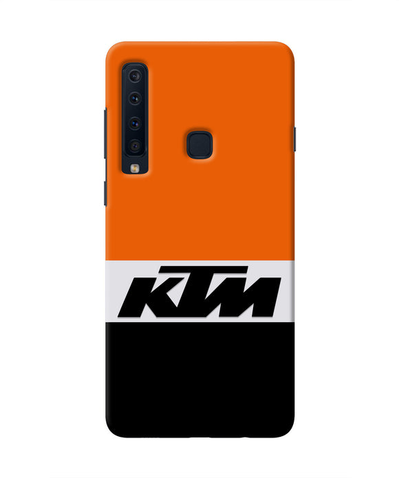 KTM Colorblock Samsung A9 Real 4D Back Cover