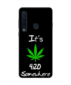 Weed Quote Samsung A9 Real 4D Back Cover