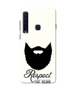 Respect the Beard Samsung A9 Real 4D Back Cover