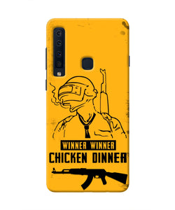 PUBG Chicken Dinner Samsung A9 Real 4D Back Cover