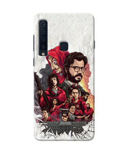 Money Heist Poster Samsung A9 Back Cover
