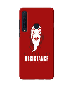 Money Heist Resistance Quote Samsung A9 Back Cover