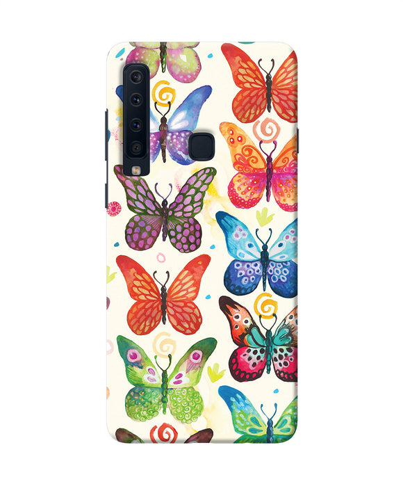 Abstract Butterfly Print Samsung A9 Back Cover