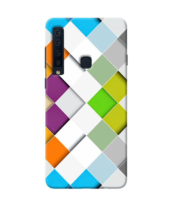 Abstract Color Box Samsung A9 Back Cover