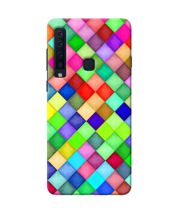 Abstract Colorful Squares Samsung A9 Back Cover