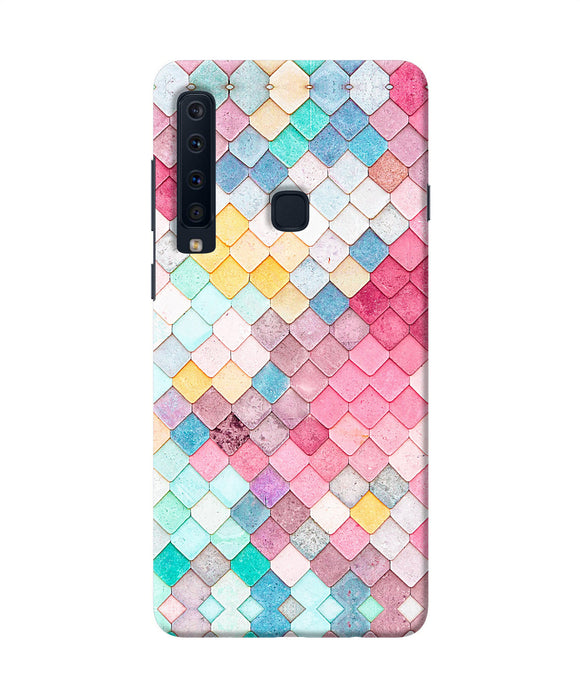 Colorful Fish Skin Samsung A9 Back Cover