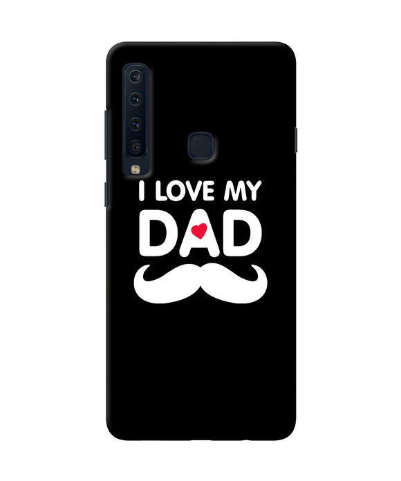 I Love My Dad Mustache Samsung A9 Back Cover