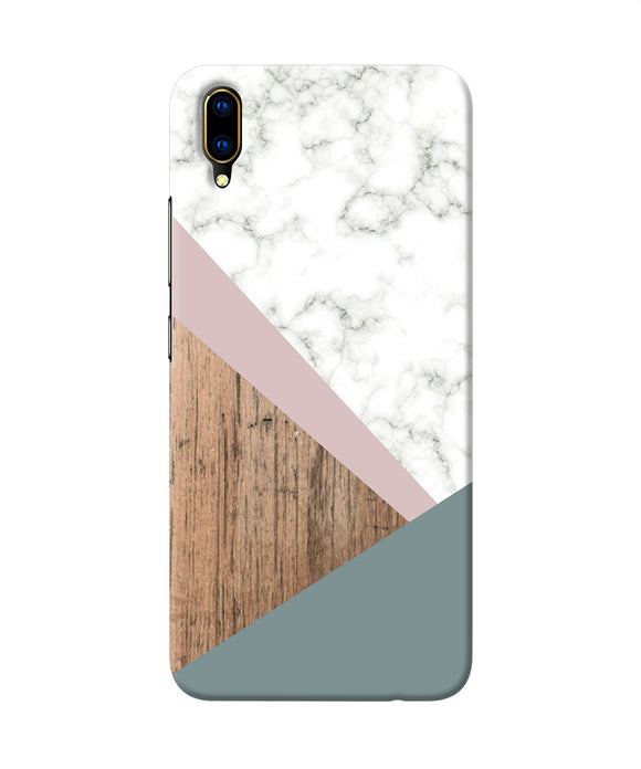 Marble Wood Abstract Vivo V11 Pro Back Cover
