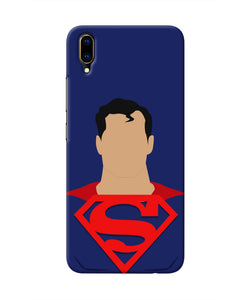 Superman Cape Vivo V11 Pro Real 4D Back Cover
