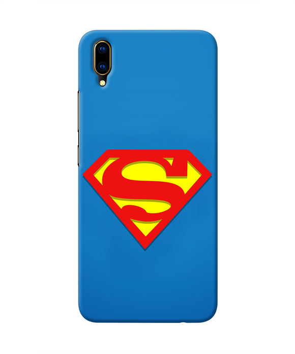 Superman Blue Vivo V11 Pro Real 4D Back Cover