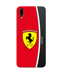 Ferrari Abstract Maroon Vivo V11 Pro Real 4D Back Cover