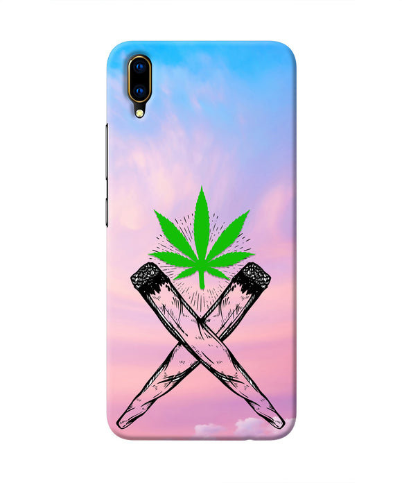 Weed Dreamy Vivo V11 Pro Real 4D Back Cover