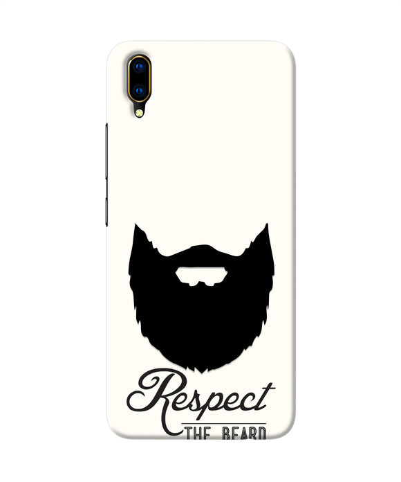 Respect the Beard Vivo V11 Pro Real 4D Back Cover