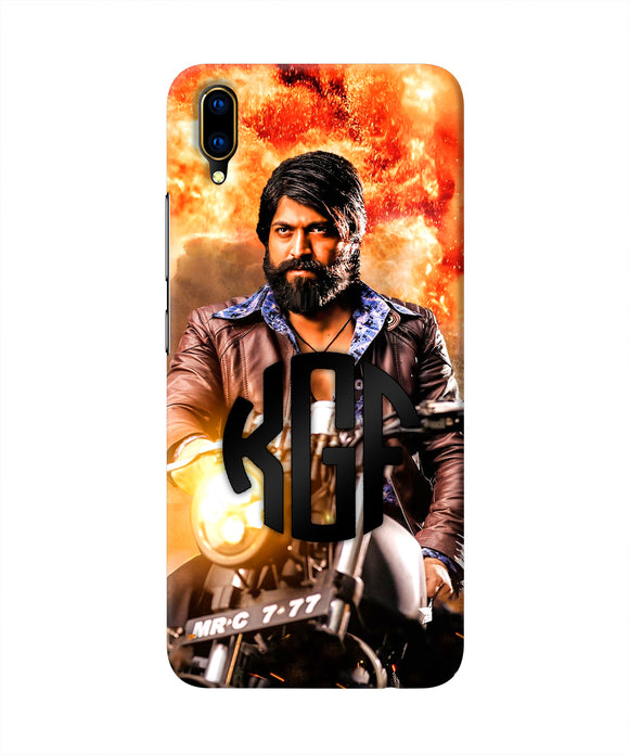 Rocky Bhai on Bike Vivo V11 Pro Real 4D Back Cover