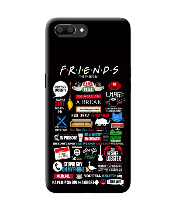 Friends Realme C1 Back Cover