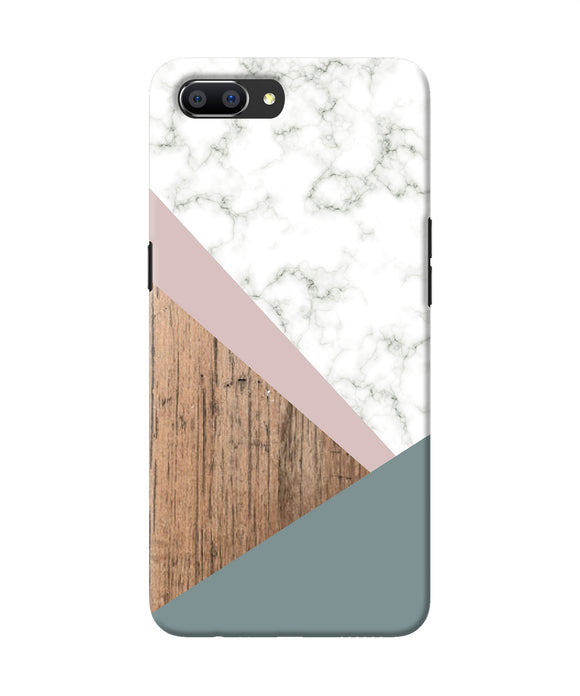 Marble Wood Abstract Realme C1 Back Cover