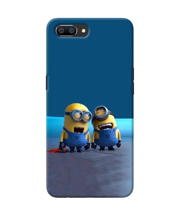Minion Laughing Realme C1 Back Cover