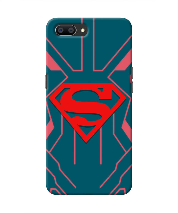 Superman Techno Realme C1 Real 4D Back Cover