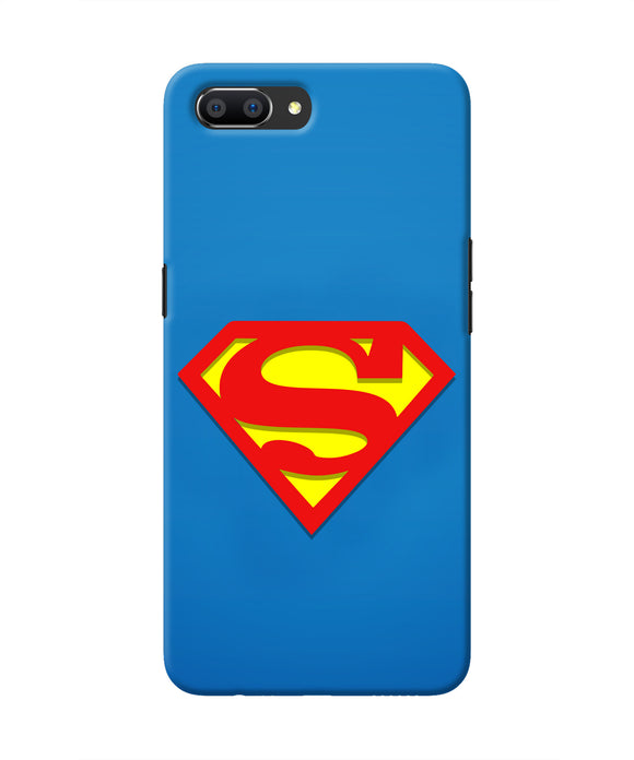 Superman Blue Realme C1 Real 4D Back Cover
