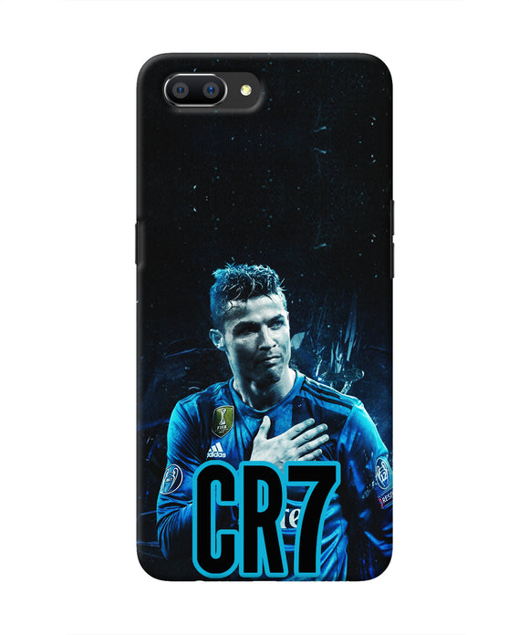 Christiano Ronaldo Blue Realme C1 Real 4D Back Cover